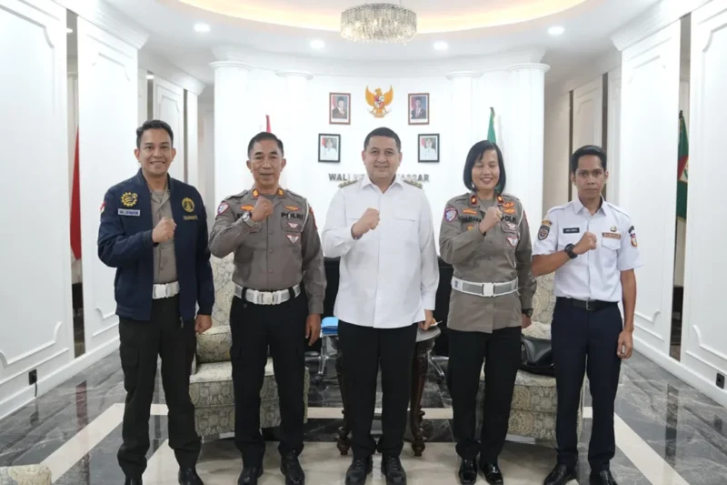 Kerjasama Pemkot Makassar dan Ditlantas Polda Sulsel Perangi Parkir Liar