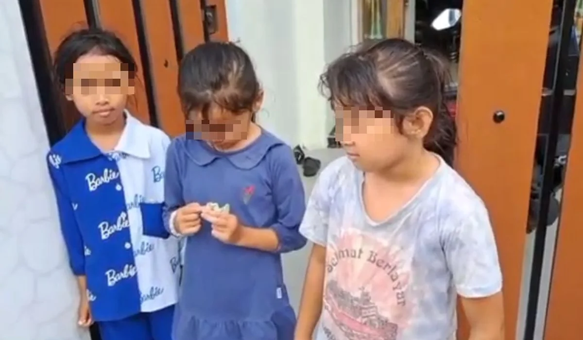 Tiga-Bocah-Asal-Gowa-Ditemukan-Warga-di-Makassar,-Diduga-Korban-Penculikan