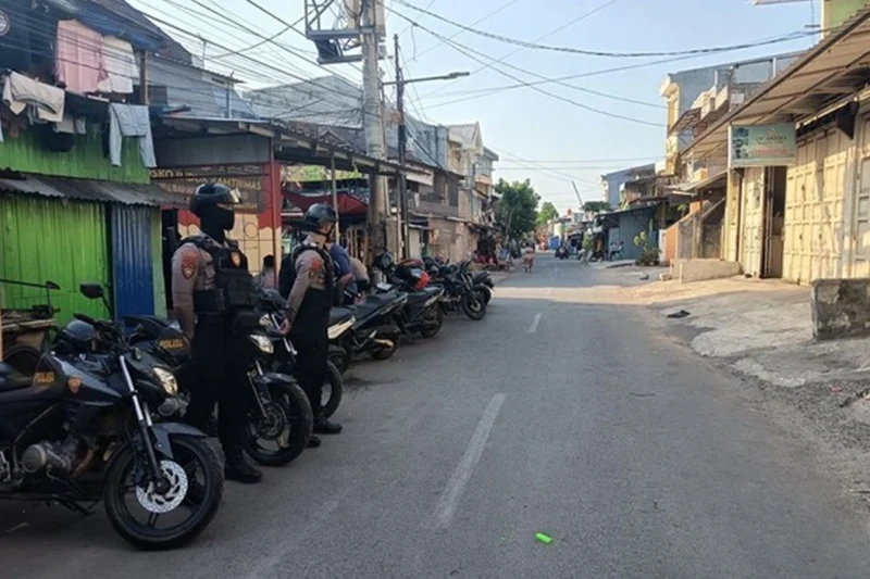 Cegah Bentrokan Susulan, Polisi Awasi Ketat Tallo Makassar