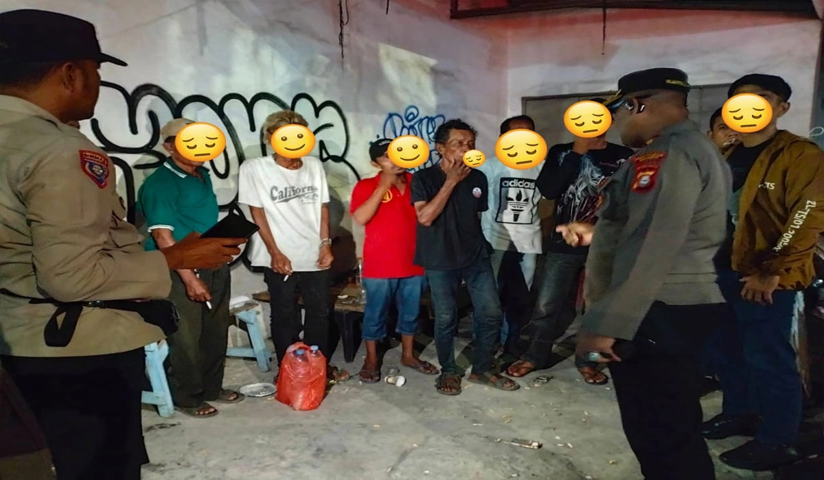 Pesta Miras Ballo Digerebek, Warga Dapat Warga Diedukasi Kamtibmas