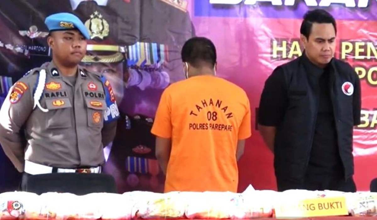 Polda-Sulsel-Musnahkan-44-Kg-Sabu,-Kurir-Terancam-Hukuman-Mati