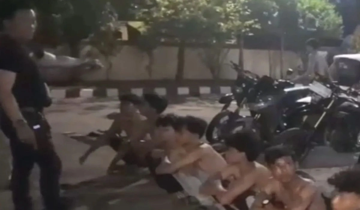 Pesta Miras di Pekuburan Makassar Dibubarkan, Pemuda Diamankan Polisi