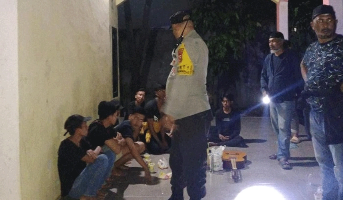 Aksi Penodongan Busur Gegerkan Makassar, Lima Pelaku Ditangkap