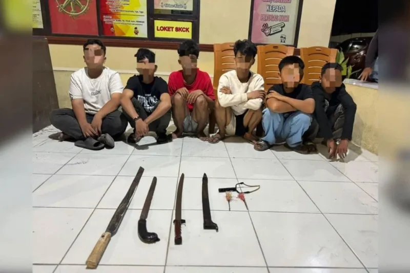 Aksi Remaja di Manggala Makassar Berujung Penangkapan Karena Miras