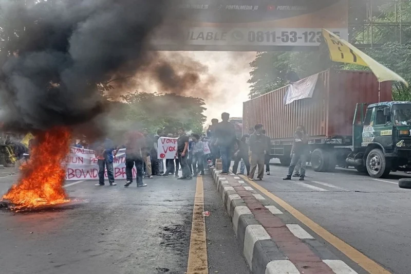 Setahun Memimpin, Prabowo-Gibran Dikecam Mahasiswa Makassar