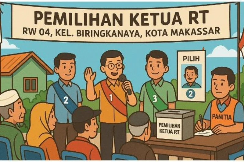 Makassar Siap Mantapkan Demokrasi Lokal: Pemilihan RT Dan RW Dengan Masa Jabatan 5 Tahun Segera Digelar