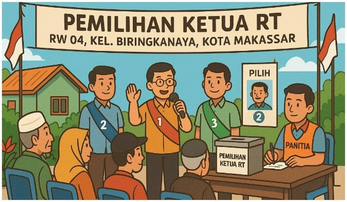 Makassar Siap Mantapkan Demokrasi Lokal: Pemilihan RT Dan RW Dengan Masa Jabatan 5 Tahun Segera Digelar