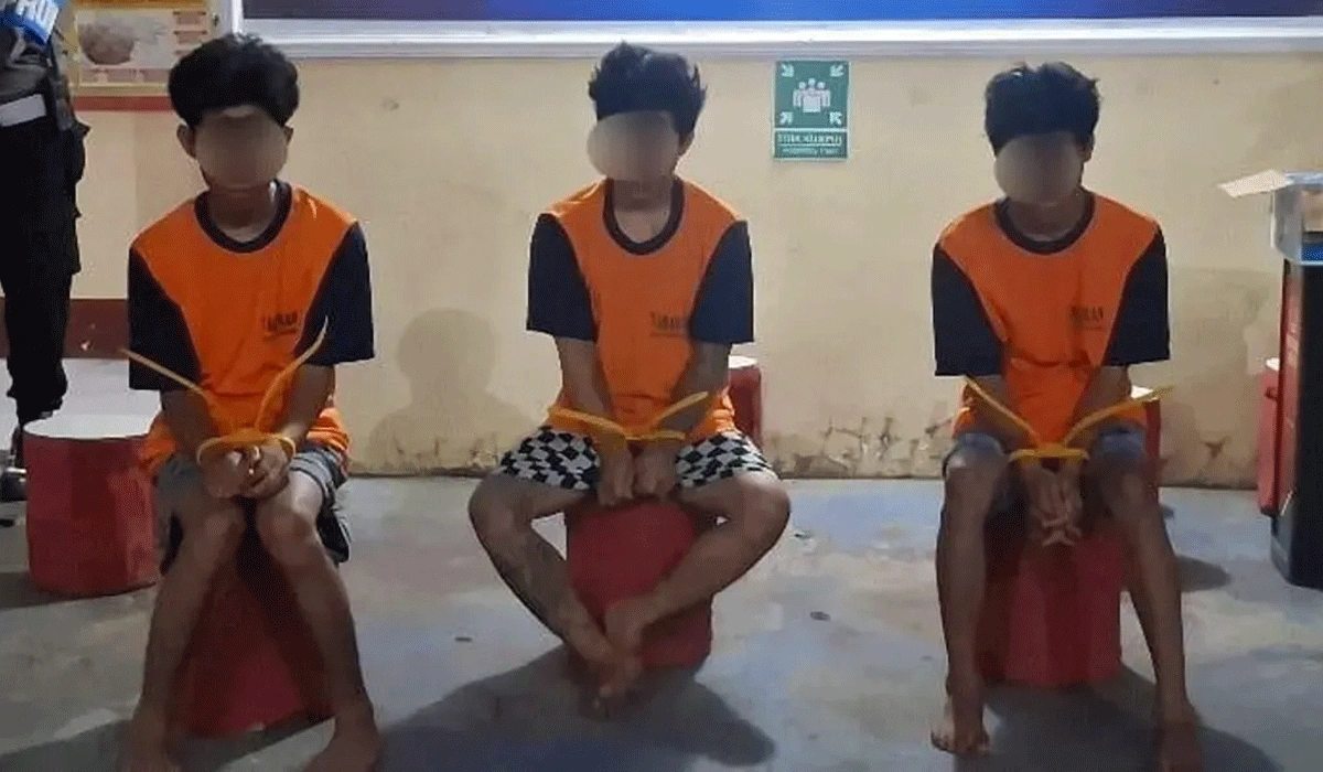 Aksi Jambret Tiga Pemuda Makassar Untuk Beli Sabu