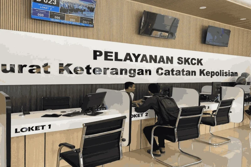 Pemohon SKCK Calon Ketua RT/RW Membludak di Polrestabes Makassar