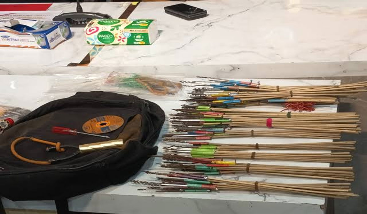 Terungkap! Pria di Makassar Jual Busur Panah Murah Rp 50 Ribu, Kini Ditangkap Polisi